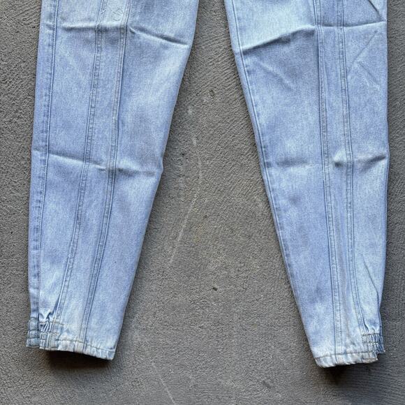 Deadstock 90s Dockers Jeans 30x32 Pleated Denim Levi’s Baggy Acid Wash Vintage - Picture 3 of 15